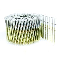 16° Coilnägel flach 2,8x80 verzinkt Glattschaft