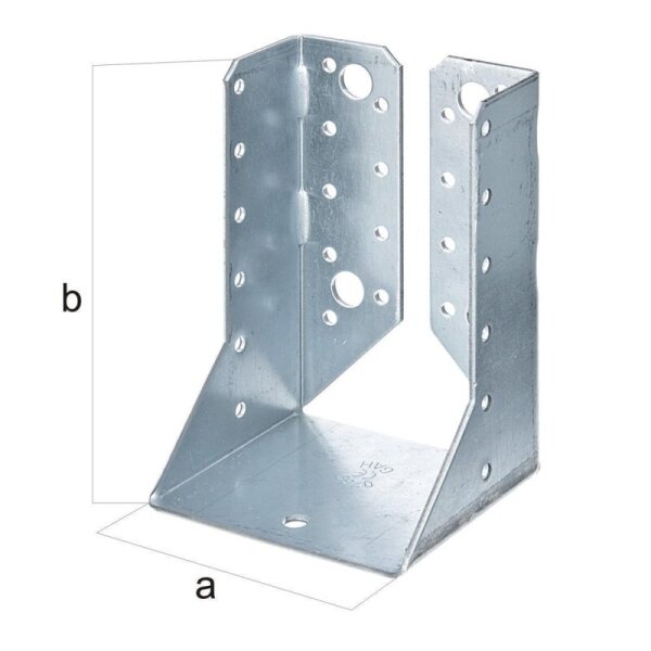 Kombi Balkenschuhe Typ I Innen feuerverzinkt Balkenträger Holzverbinder