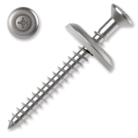 DIN 7995 Spenglerschraube Edelstahl A2 mit Dichtscheibe