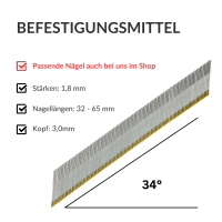 RGN Brads/Stiftnagler T65 DA 34° (32-65mm)