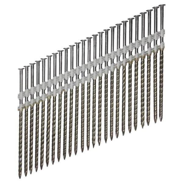 20° Streifennägel blank schraubschaft (90 - 145mm)