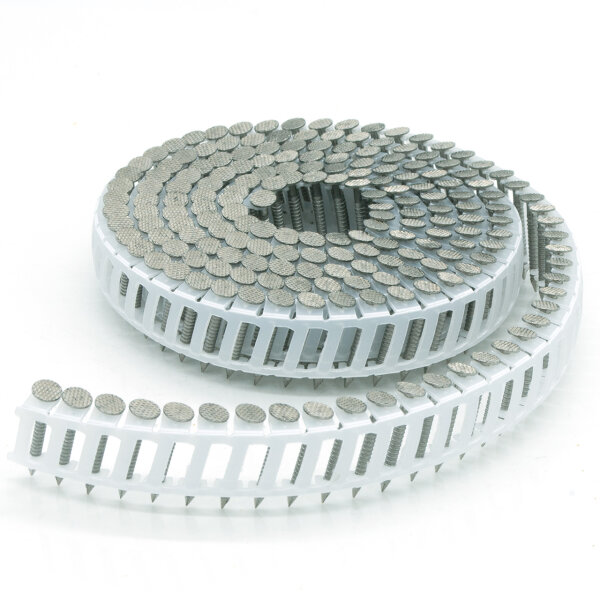 Edelstahl Haftennägel 2,8x35 mm A2 für Haftennagler FH57 N66FH-2-E Coilnägel