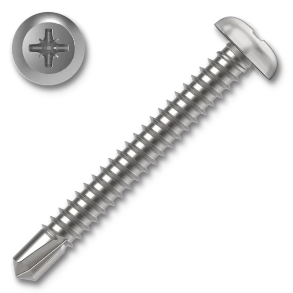 Bohrschrauben mit Linsenkopf